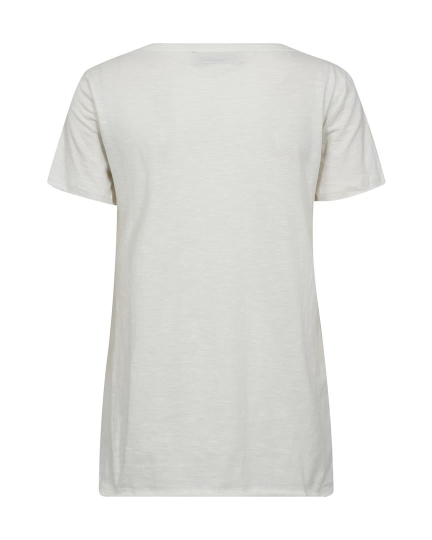 Nadine O-SS Deco T-shirt - Celadon Tint